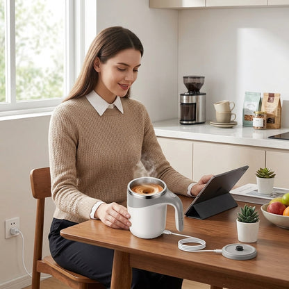 Self-Stirring Coffee Mug