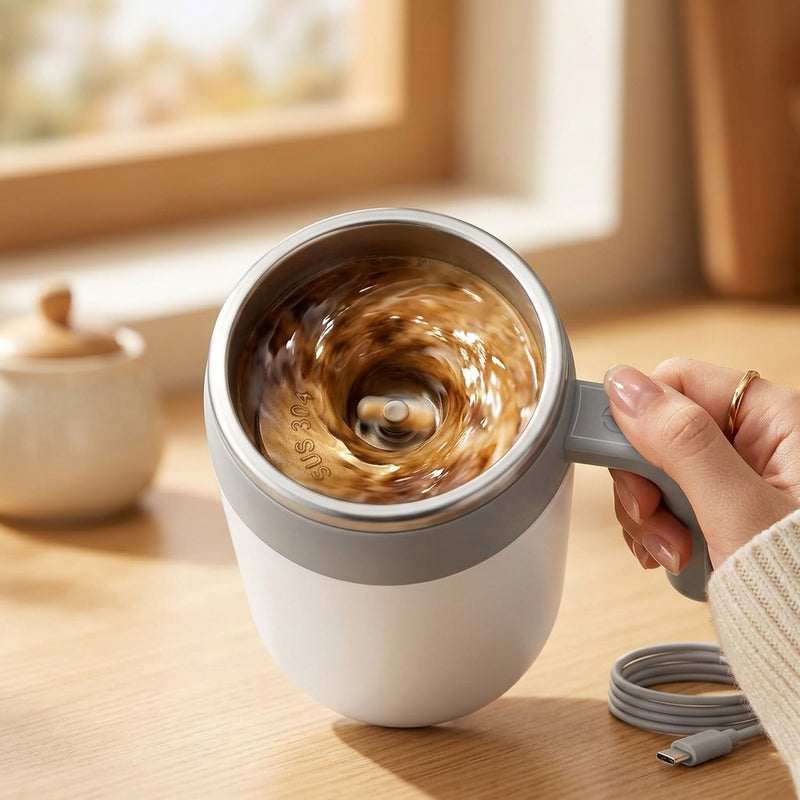Hands-free stirring